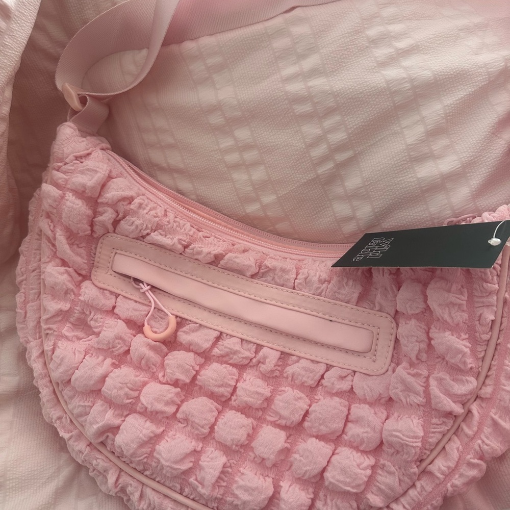 Wild Fable Blush Quilted Shoulder Bag